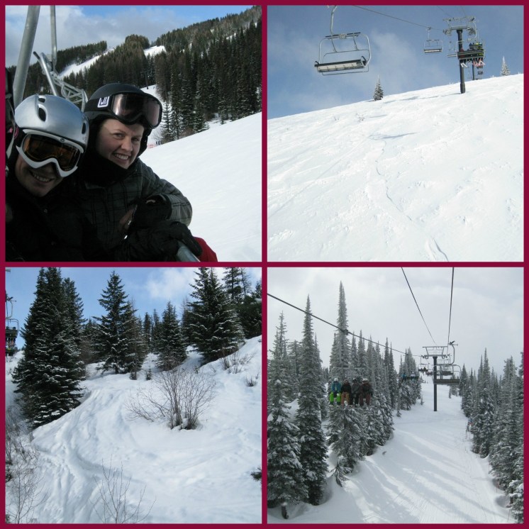 Ski lift Collage